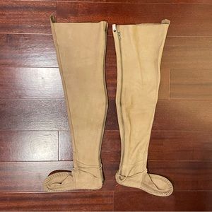 One Teaspoon Long Over the Knee Moccasin Boots - size 6 / 36